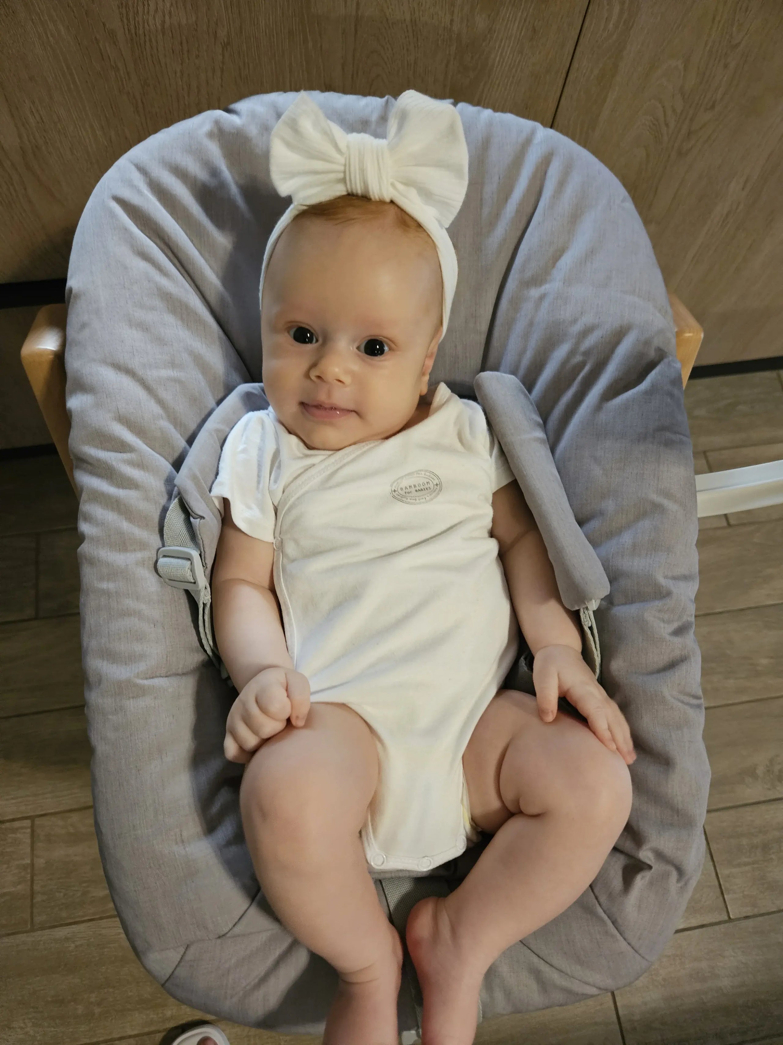 Baby rompertje met korte mouwen - Wit 01