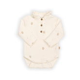 Body a polo con colletto volant - PRINT SQUIRREL 344 -  | Bamboom