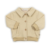 Giacca bimbo squares - ALMOND CREAM 273 -  | Bamboom
