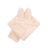 Asciugamano neonato con orecchie + guanto - WATER PEACH 114 -  | Bamboom