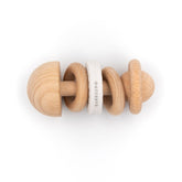 Sonaglio in Legno e silicone - Bianco - Bianco 01 -  | Bamboom
