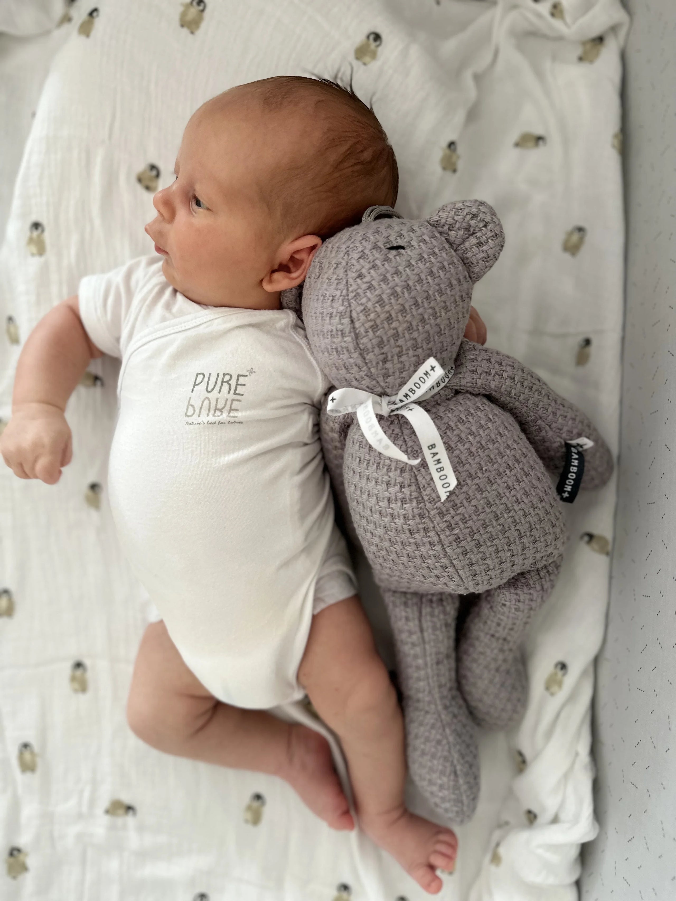 Baby rompertjetje met korte mouwen