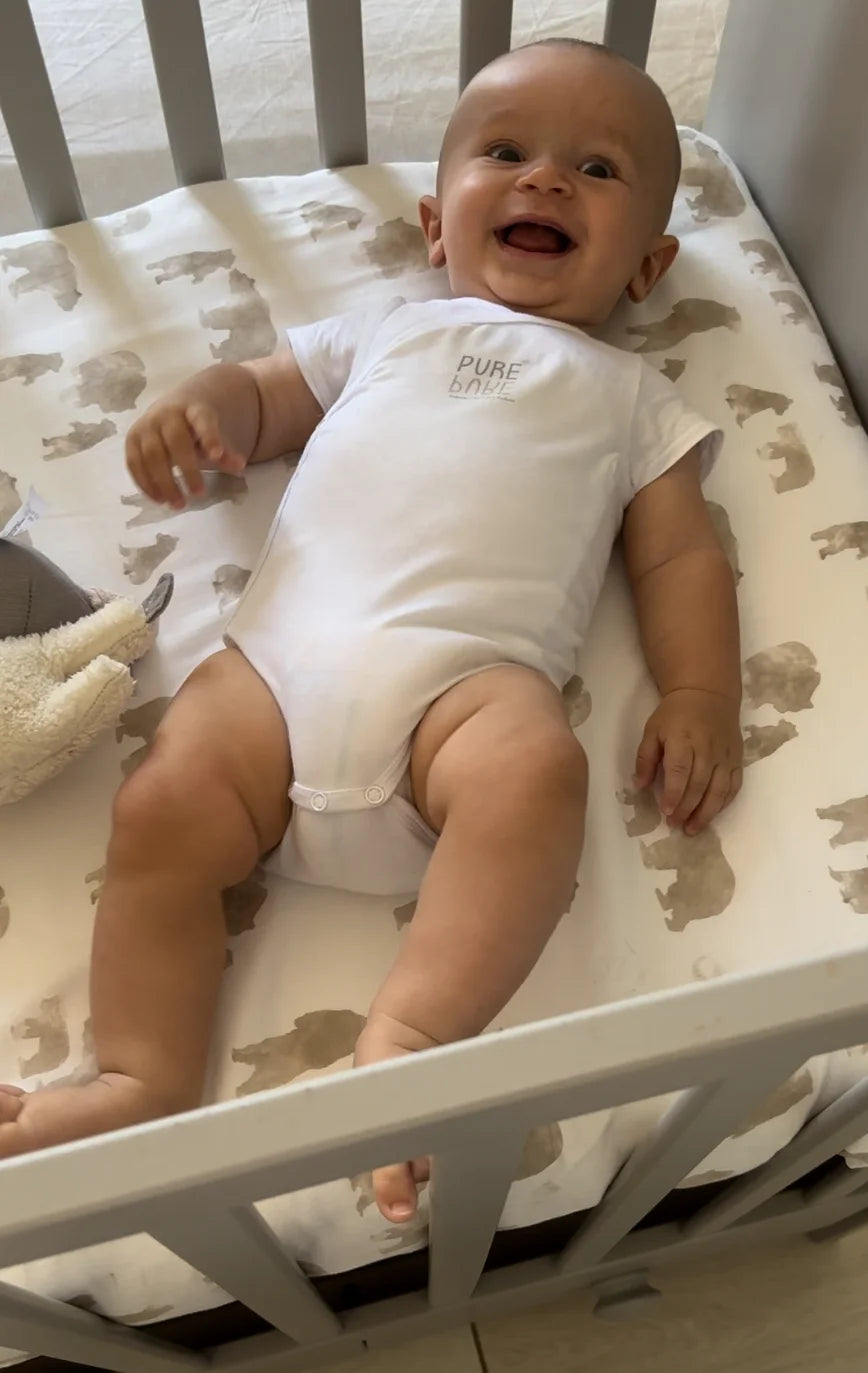 Body bambino maniche corte