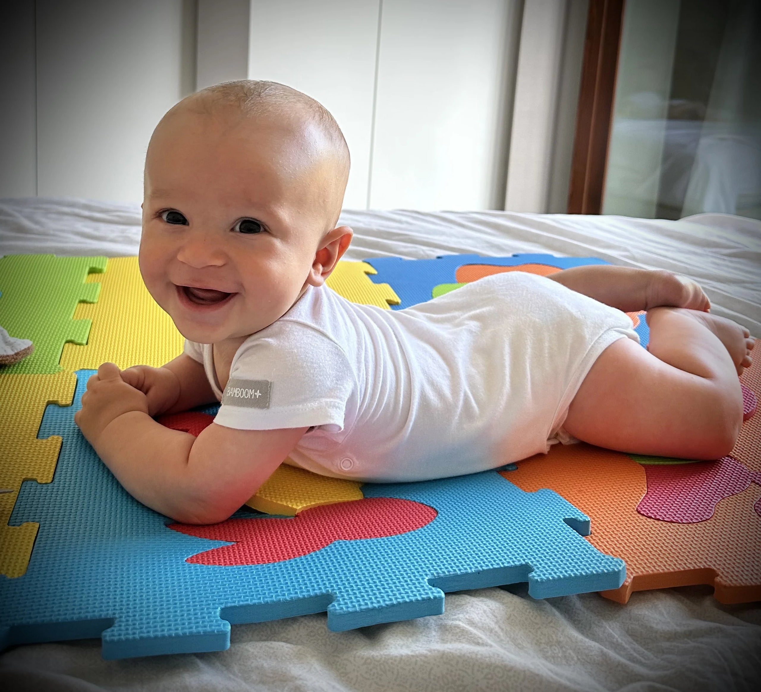 Body bambino maniche corte