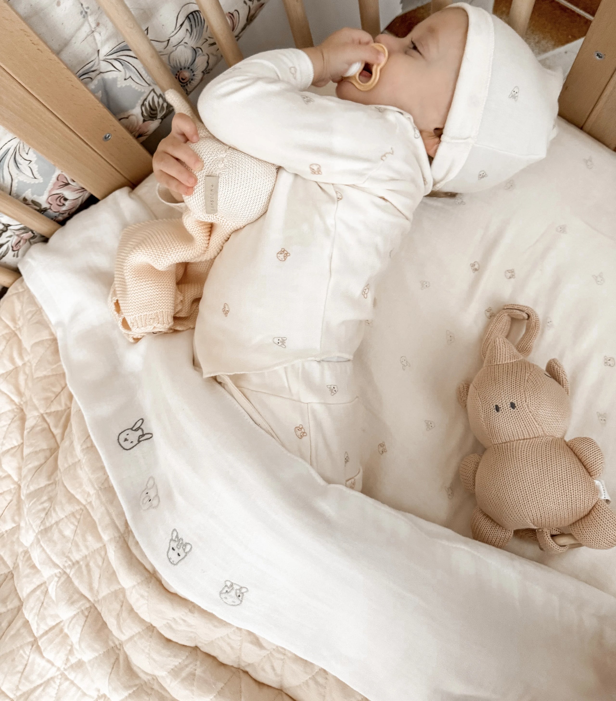 Lenzuola lettino + federa - ANIMAL FRIENDS 236